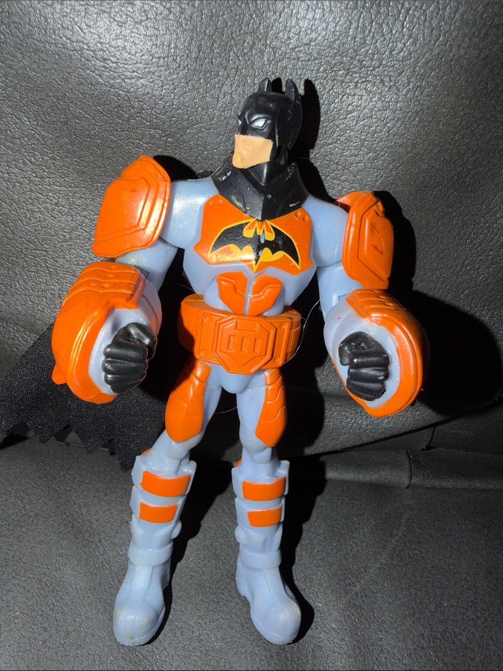 Bat-man dc comic 2011 vintage Kids Action Figure - Orange and Gray